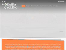 Tablet Screenshot of morairacycling.com